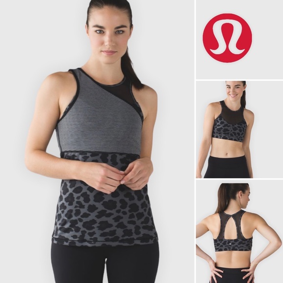 NWOT | Lululemon Camo Two In One Mesh Up Tank - Picture 14 of 14